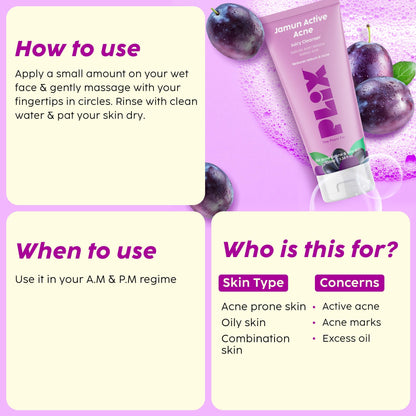 Jamun Active Acne Cleanser