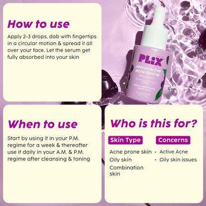 Jamun Active Acne Serum