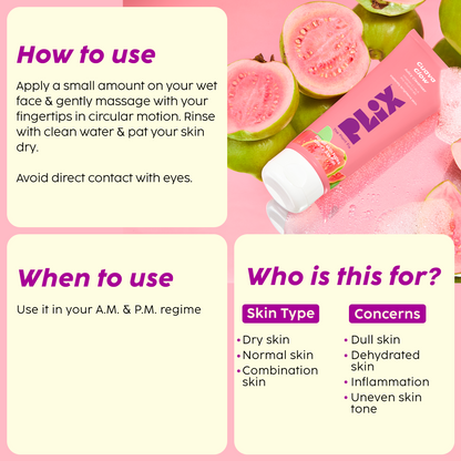 Guava 10% Vitamin C Face Serum For Brighter & Glowing Skin