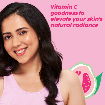 Guava Glow Regime with Cleanser & 10% Vitamin C Serum for Superbright Glow