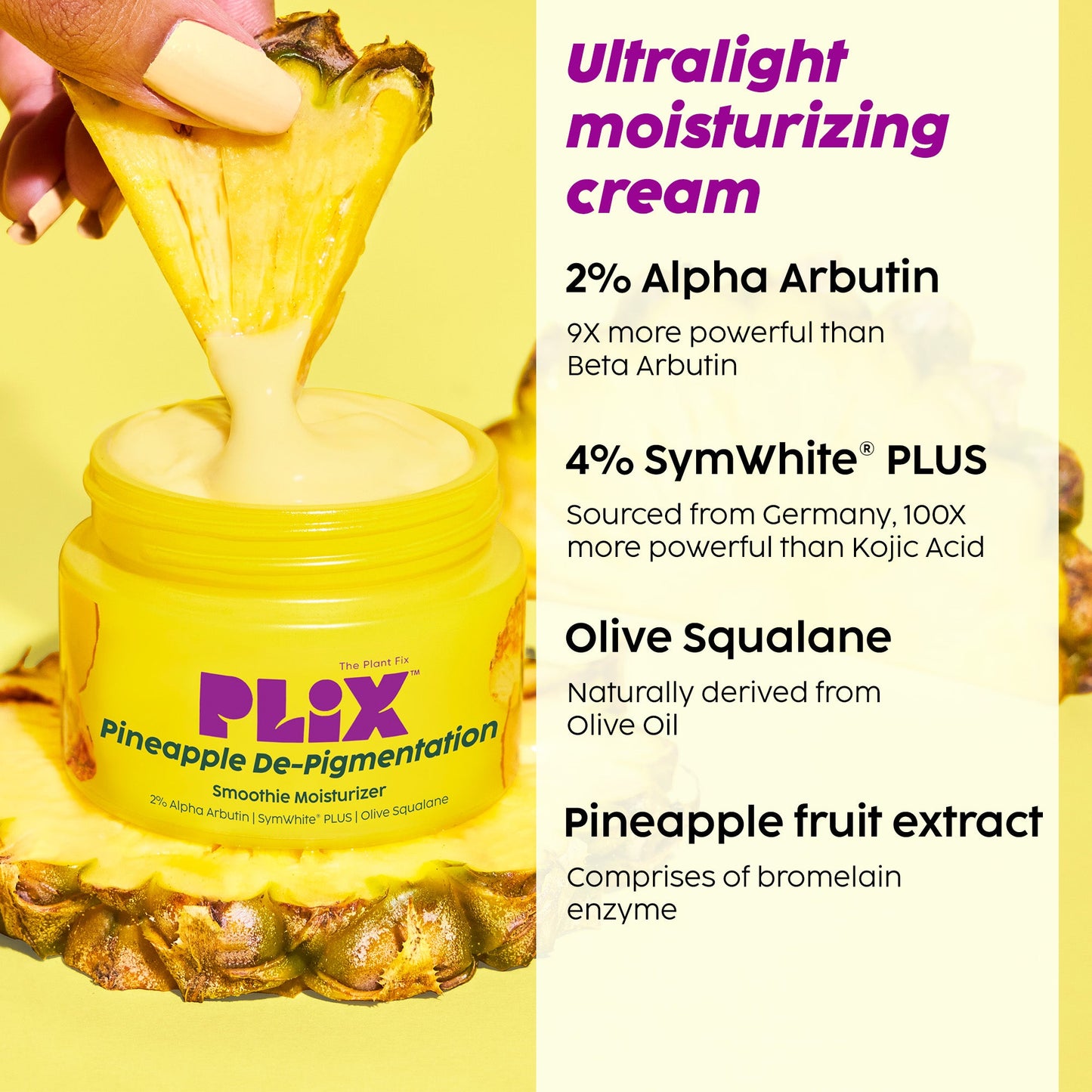 Pineapple De-Pigmentation Serum and Moisturizer- Combo